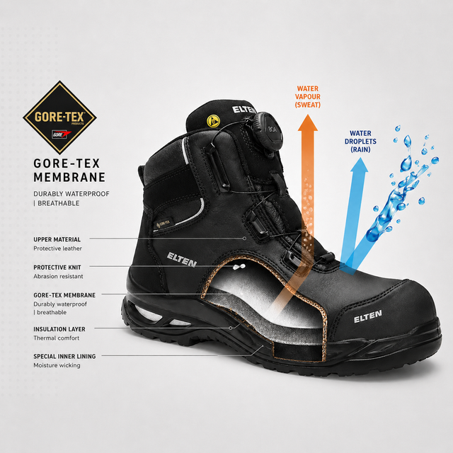 Why GORE-TEX Work Boots Make Sense for Australian Conditions