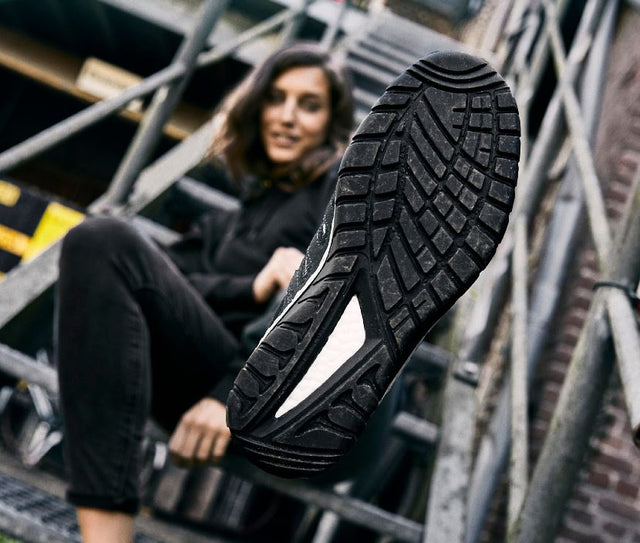 What features are important when buying work boots for women?