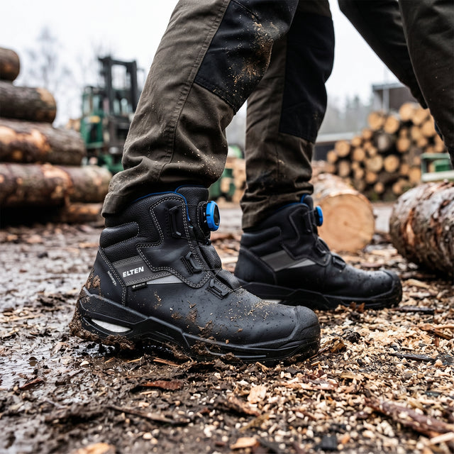 ELTEN Stefano BOA Gore-Tex Work Boot – Waterproof & Steel Toe