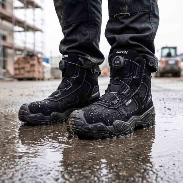 ELTEN Mike BOA Gore-Tex Work Boot – Ladder Grip, Waterproof & Steel Toe