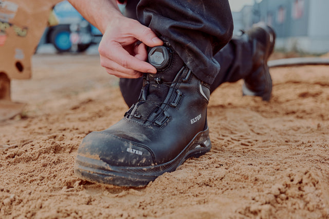 Shop Online For ELTEN comfort work boots in Australia. Light Steel Toe And Composite Toe Cap Safety Footwear For Work. German-Made Quality Safety Boots.