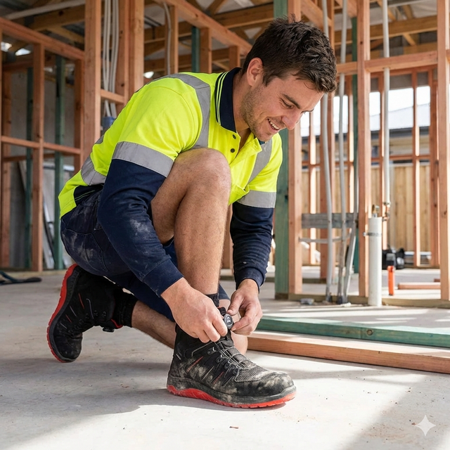 MADDOX BOA Work Boot Lightweight Steel Cap