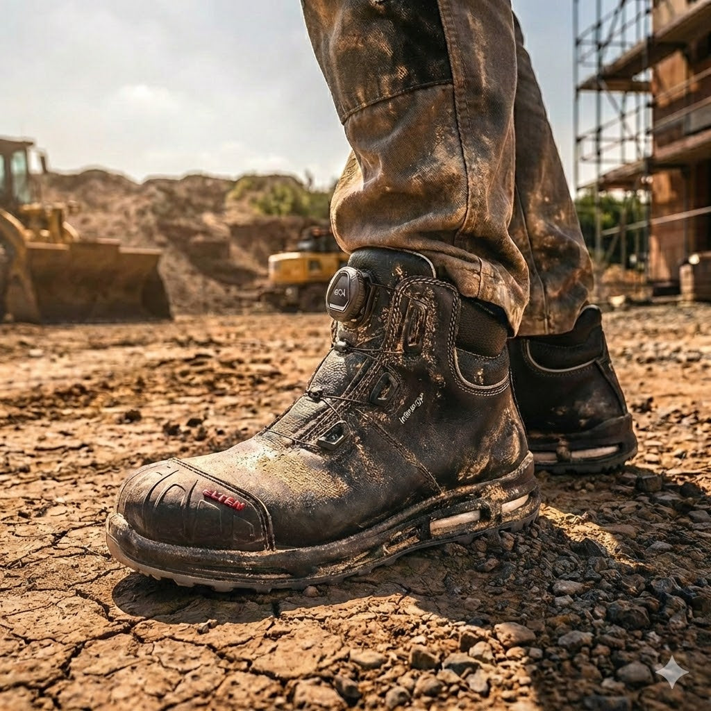 REACTION BOA Work Boot (Composite Cap) 4E | Stitchkraft