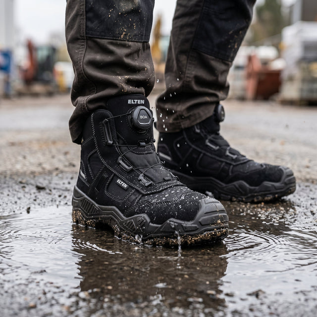 Waterproof vs Water-Resistant Work Boots: Which Safety Boots Do You Need?