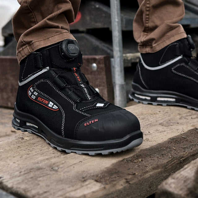 BOA® FIT SYSTEM. QUICK. EFFORTLESS. PRECISION FIT - For Work Boots & Safety Shoes.