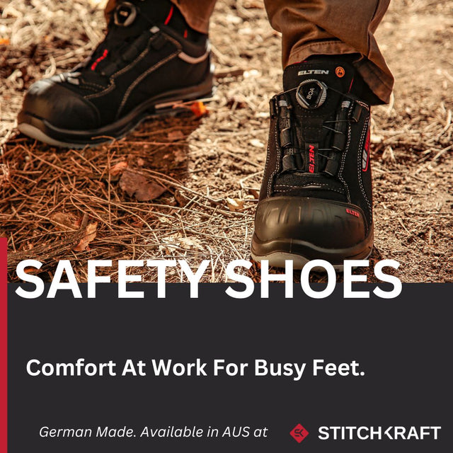 What is the difference between safety shoes and work sneakers?