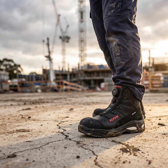 ELTEN Miles BOA Work Boot – Extra Cushioning & Composite Toe