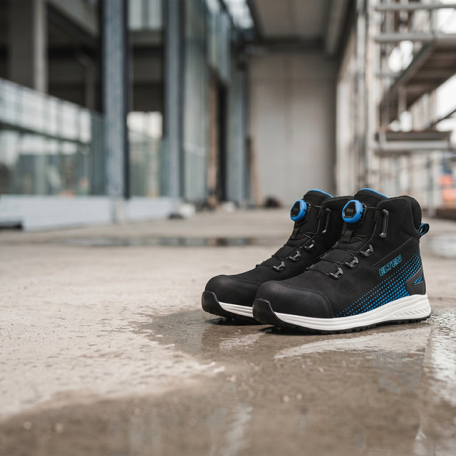 ELTEN Joran BOA Blue Work Boot – Lightweight & Composite Toe