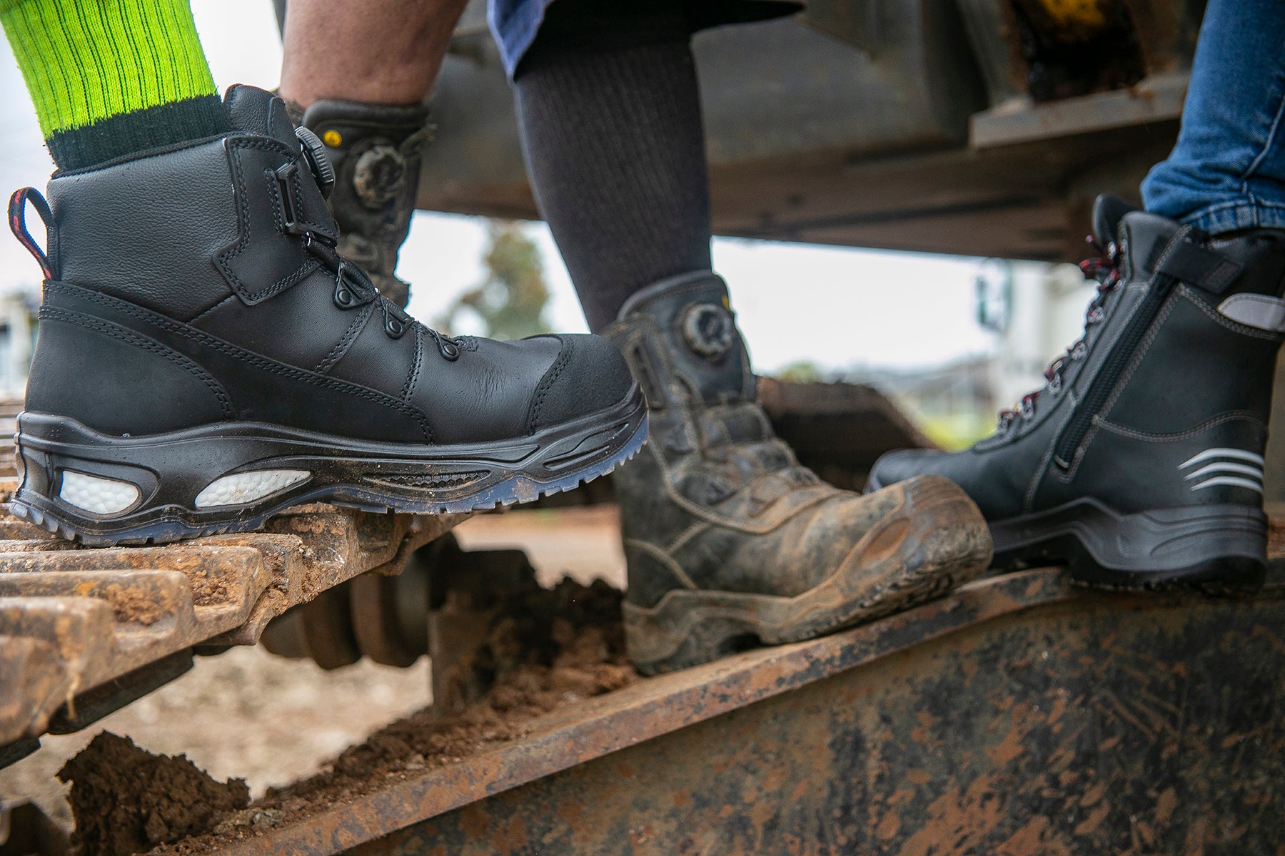 Fuel & Oil Resistant Work Boots & Shoes Stitchkraft