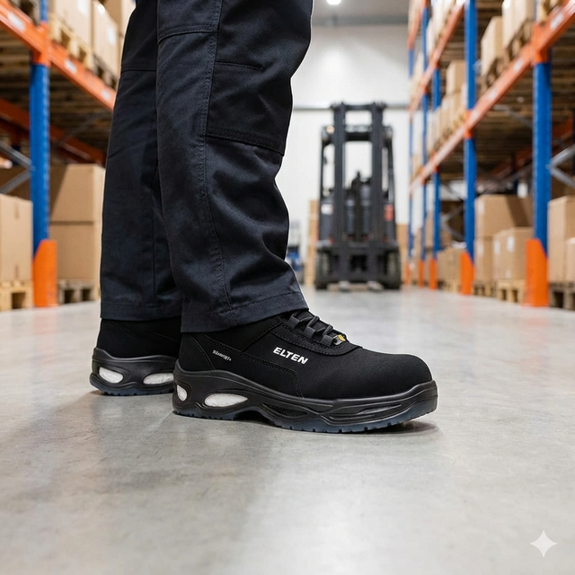 MILOW Safety Shoe (Composite Cap) Wide 4E