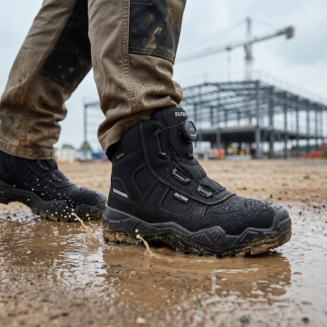 ELTEN Mike BOA Gore-Tex Work Boot – Ladder Grip, Waterproof & Steel Toe