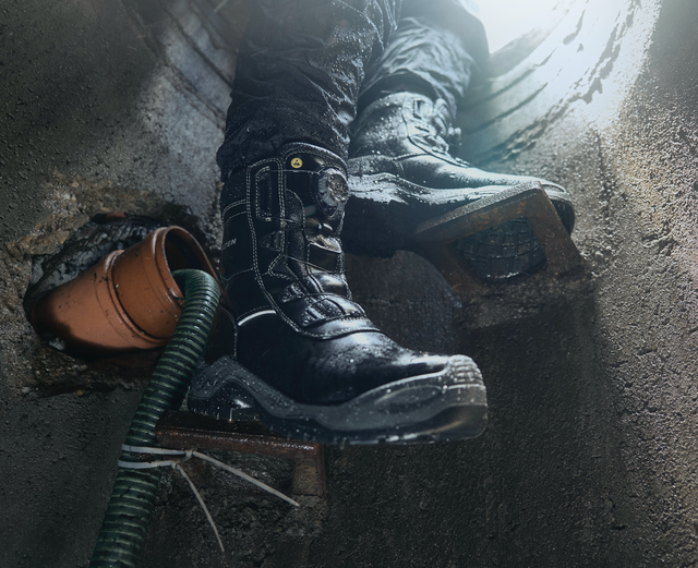 Extra Large Extra Wide Work Boots Stitchkraft