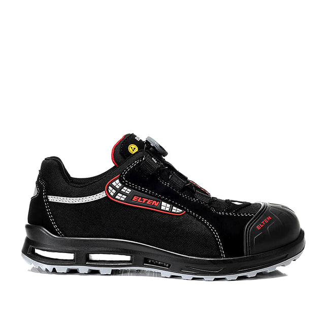 Elten Senex BOA lightweight and comfortable work shoes with composite cap safety. Comfort Insole Safety Shoe With Arch Support.
