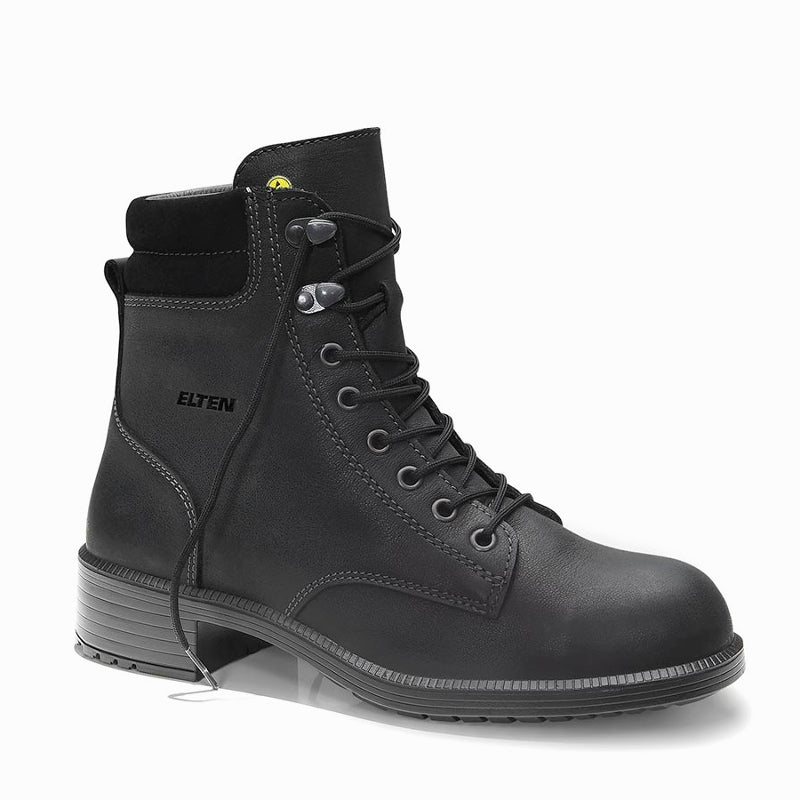 NIKOLA Women s Side Zip Work Boot Leather