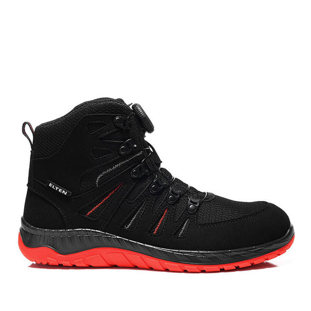 ELTEN Maddox Lightweight Work Boots With Comfort Insole. Light Steel Cap Boots In Australia