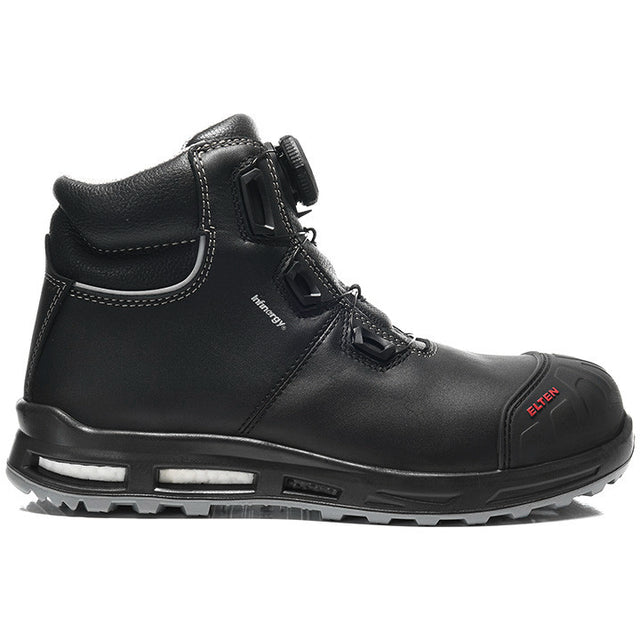 Elten Reaction Boa Lightweight Work Boot. Comfy Composite Toe Cap. Waterproof Arch Support Safety Footwear.